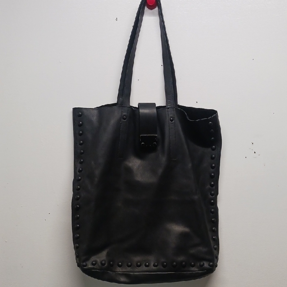 Loeffler Randall Black Minimalist Tote